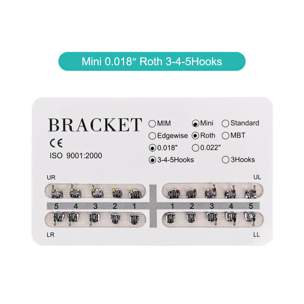 CYZ003 Dental Orthodontic Brackets - Denspay Dental - Brackets