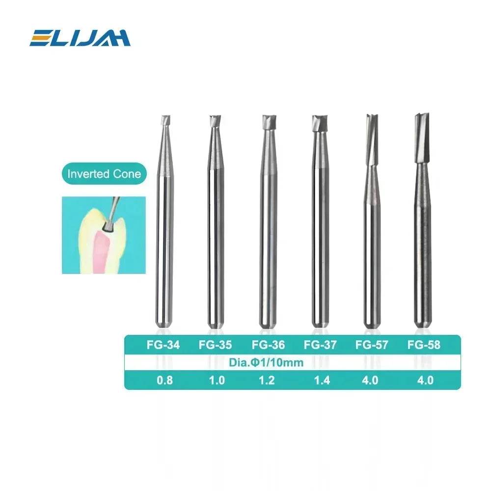 CYF262 Dental Carbide Burs - Denspay Dental - Tungsten Carbide Burs