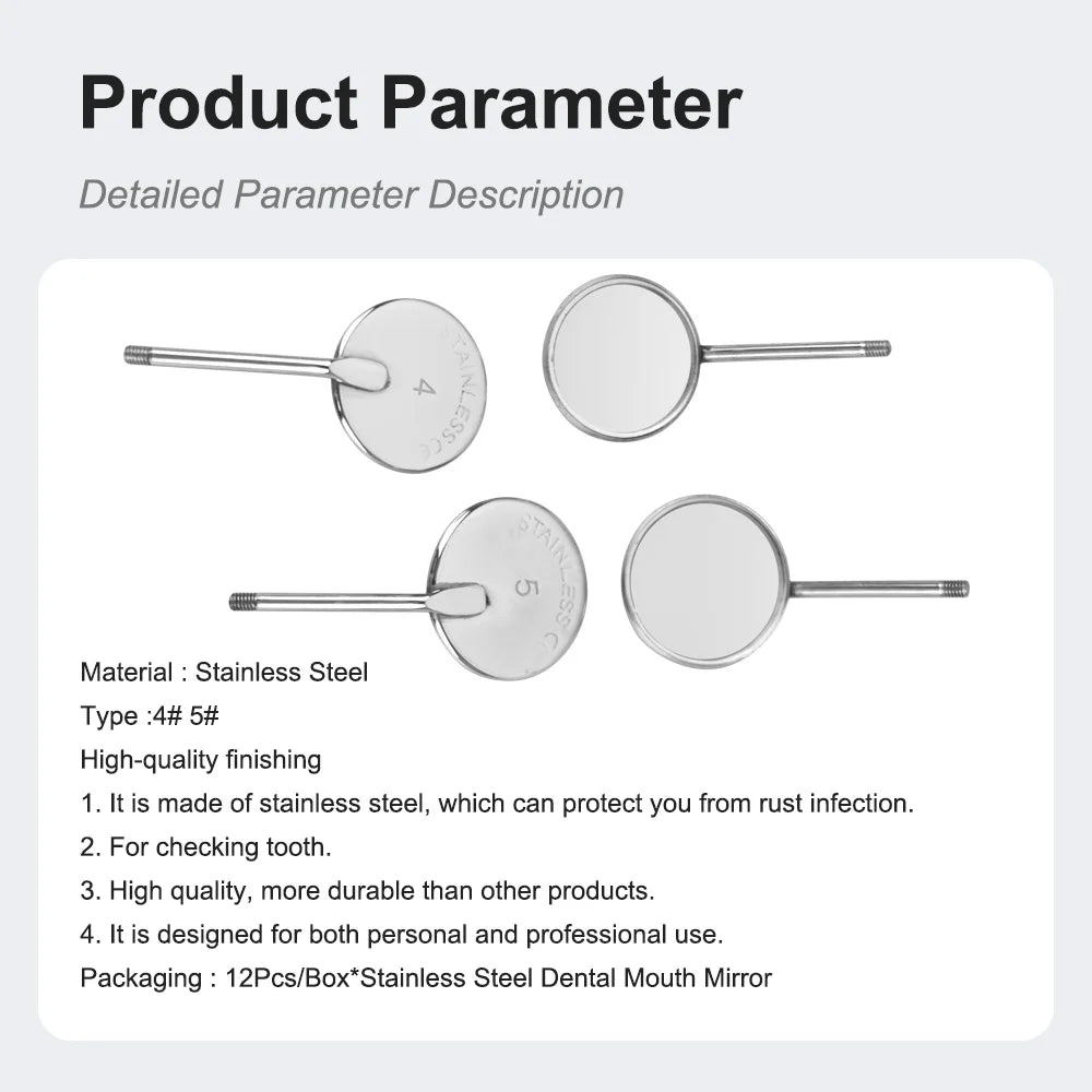 CYW469 Dental Stainless Steel Mouth Mirror