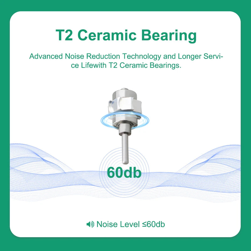 Colorful Push Button Dental High Speed Handpiece 2/4 Holes Standard Head Single Water Spray Air Turbine Dentistry Instrument