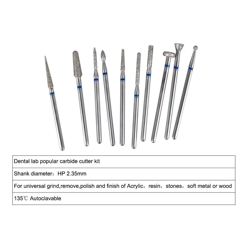 CYF326 Dental Diamond Drills Kit - Denspay Dental - Diamond Burs
