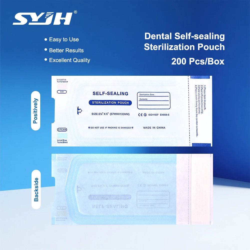 CYW855 Self Sealing Sterlization Pouch - Denspay Dental - Sterilization Pouches