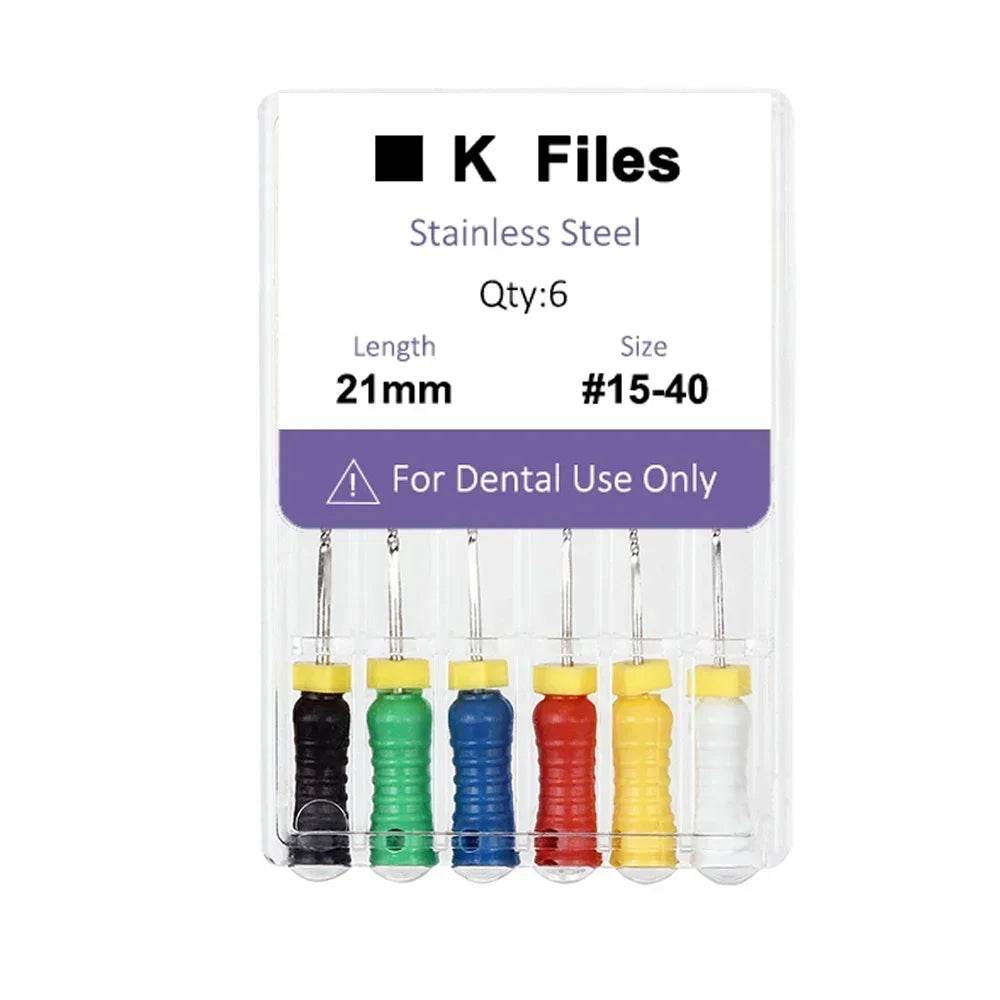 CYF217 Dental Hand Use K Files - Denspay Dental - K-Files