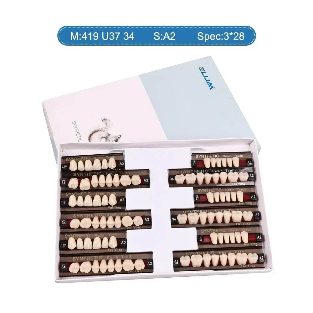 CYU127 Dental Synthetic Resin Teeth - Denspay Dental - Acrylic Teeth