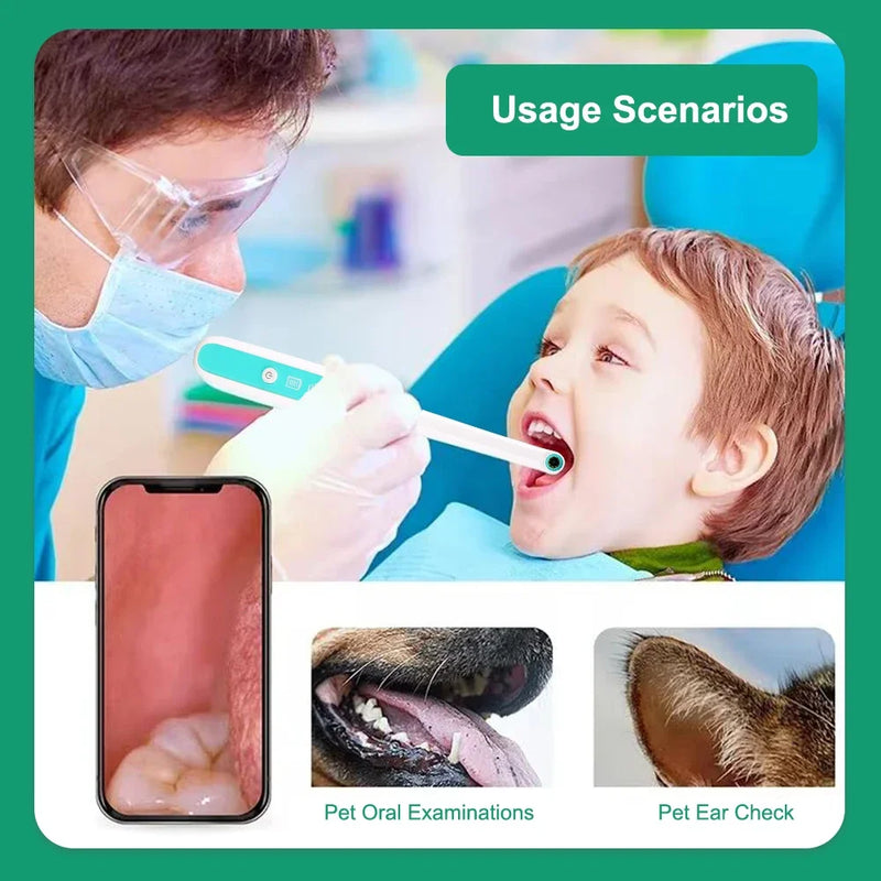 Wireless Dental Intra Oral Camera 2MP HD Wifi Waterproof IP56 Intraoral Endoscope Teeth Inspection Dental Intra Oral Instrument