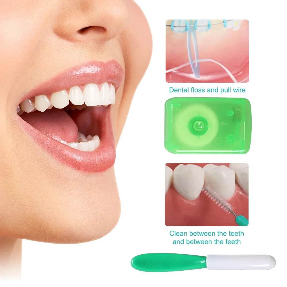 CYZ033 Dental Orthodontic Cleaning Kit - Denspay Dental - Teeth Cleaning Tools