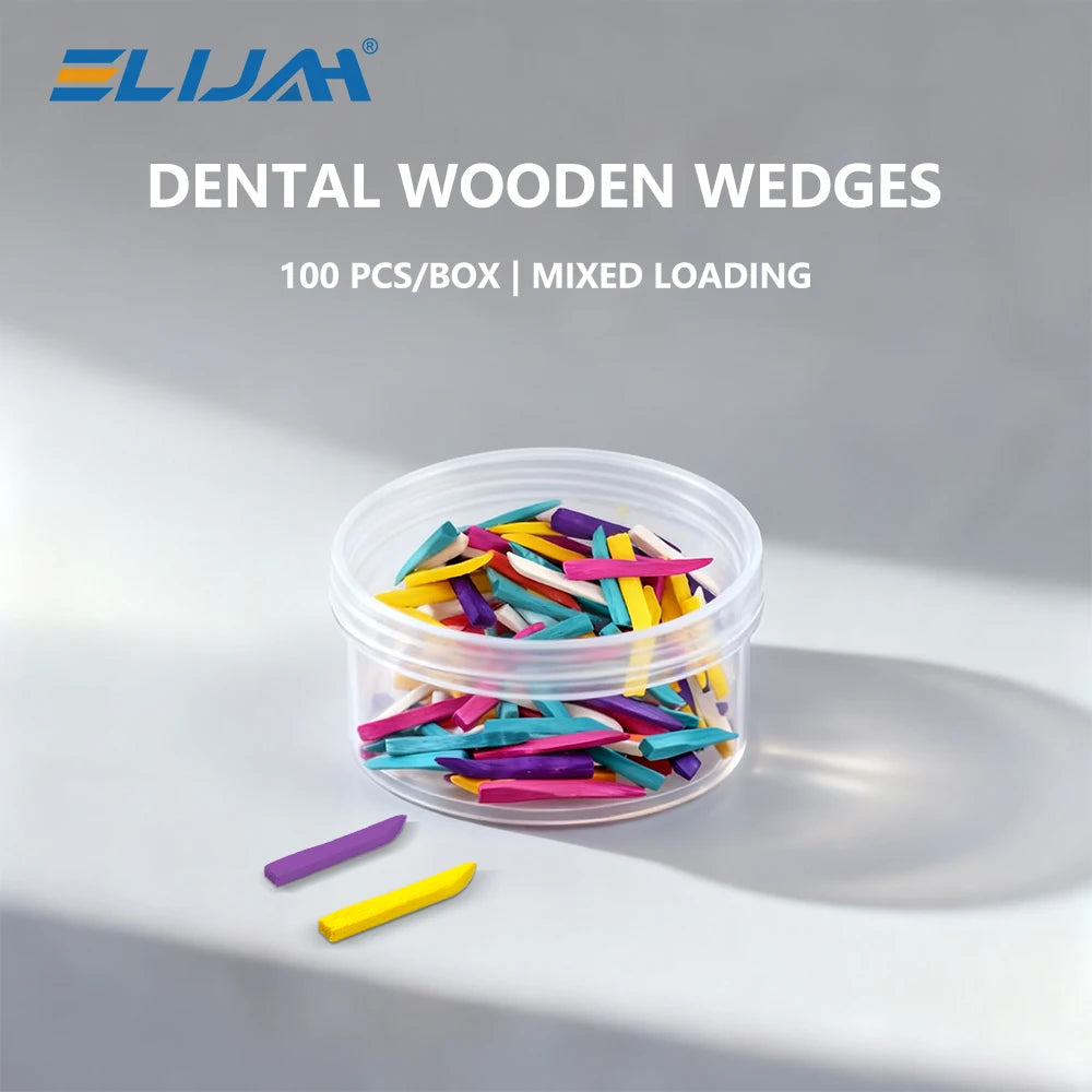 CYW093 100Pcs/Box Wooden Dental Wedges - Denspay Dental - Dental Wedges