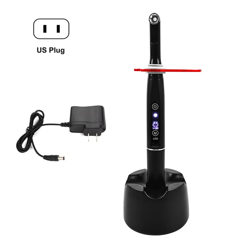 Colorful 5W Dental Wireless LED Curing Light 800-2400 mW/cm² Curing Machine 1s/2mm Resin Cure Lamp Dentistry Equipment Tools
