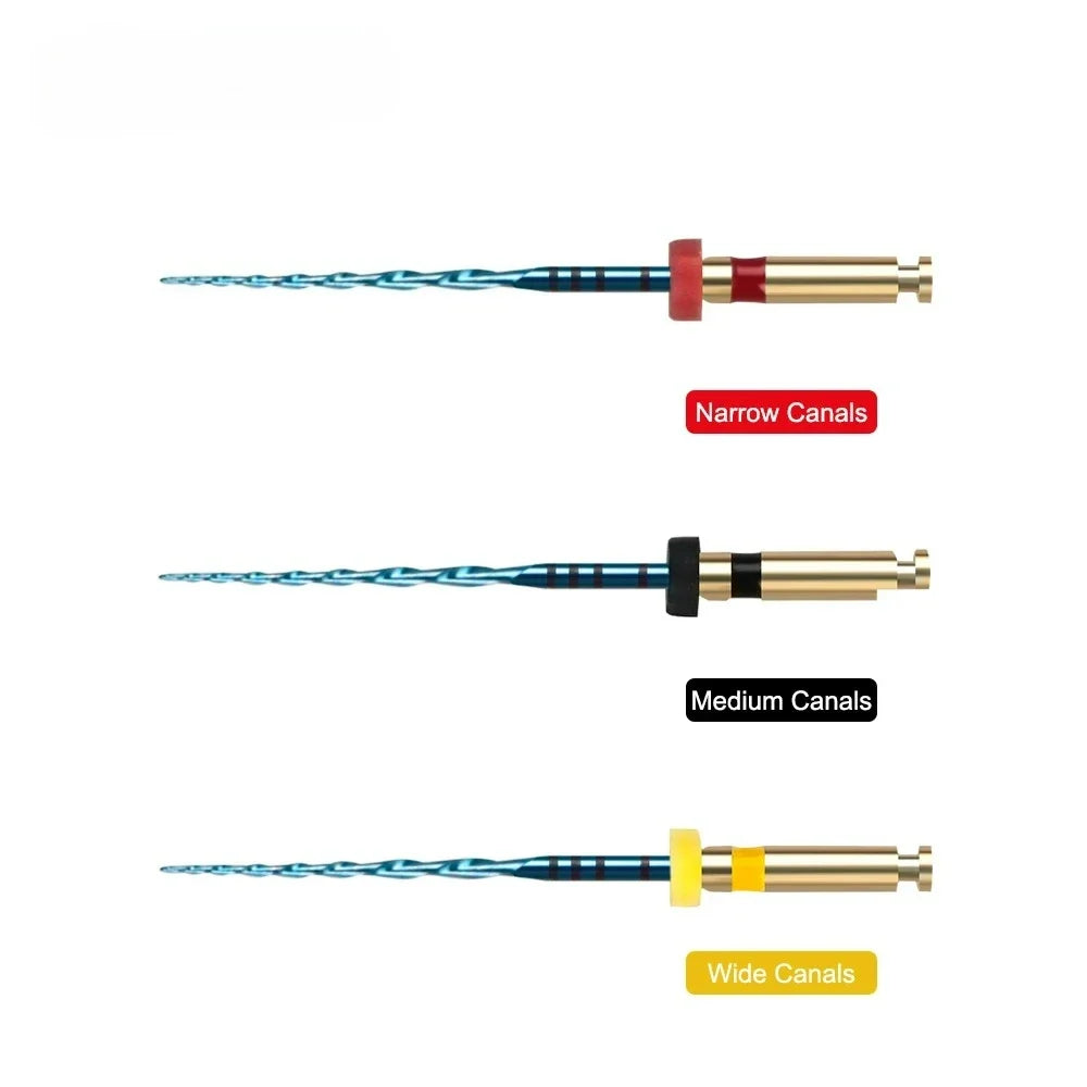 CYF210 Reciprocal Blue Heat Activation Endodontic File - Denspay Dental - Self-Adjusting Motor Files
