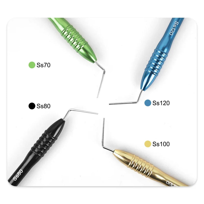 Dental Endodontic Hand Plugger Dental Gutta Percha Filler Oral Root Canal Filler Endo Hand Plugger Vertical Pressure Instrument