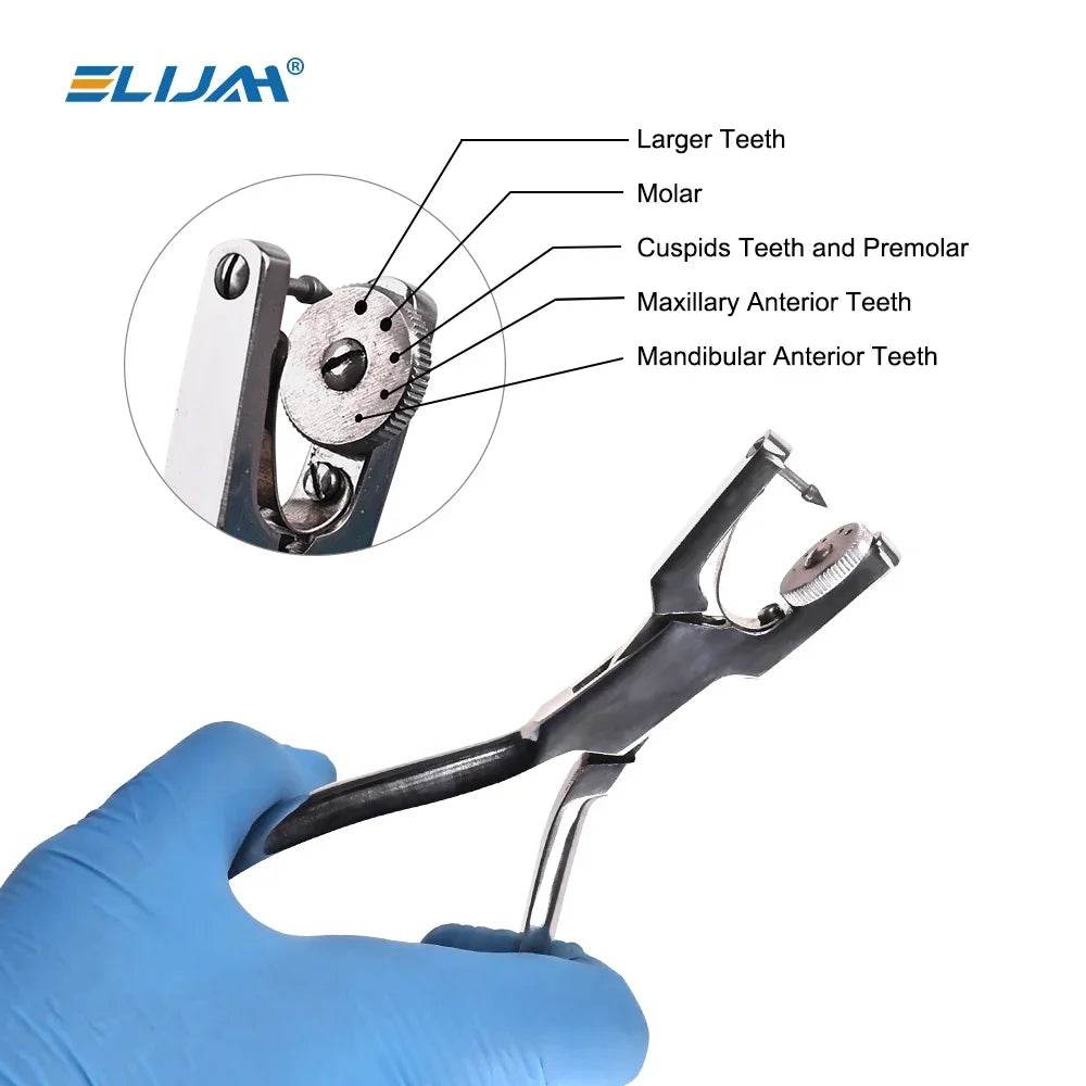 CYW719 Dental Rubber Dam Perfurator Puncher Set - Denspay Dental - Orthodontic Instrument Kits
