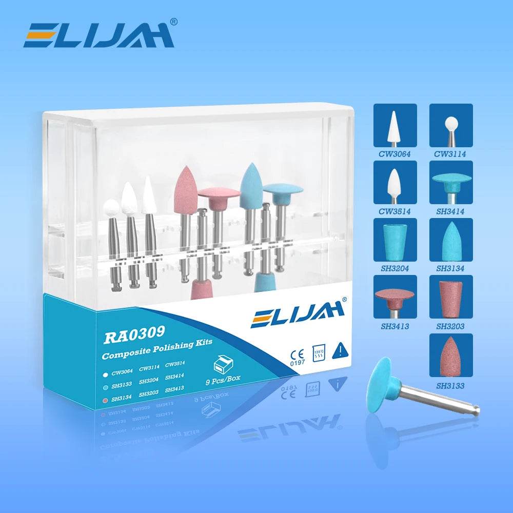 CYW070 Polishing Kit RA0109 RA0309 RA0409 - Denspay Dental - Resin Polishing