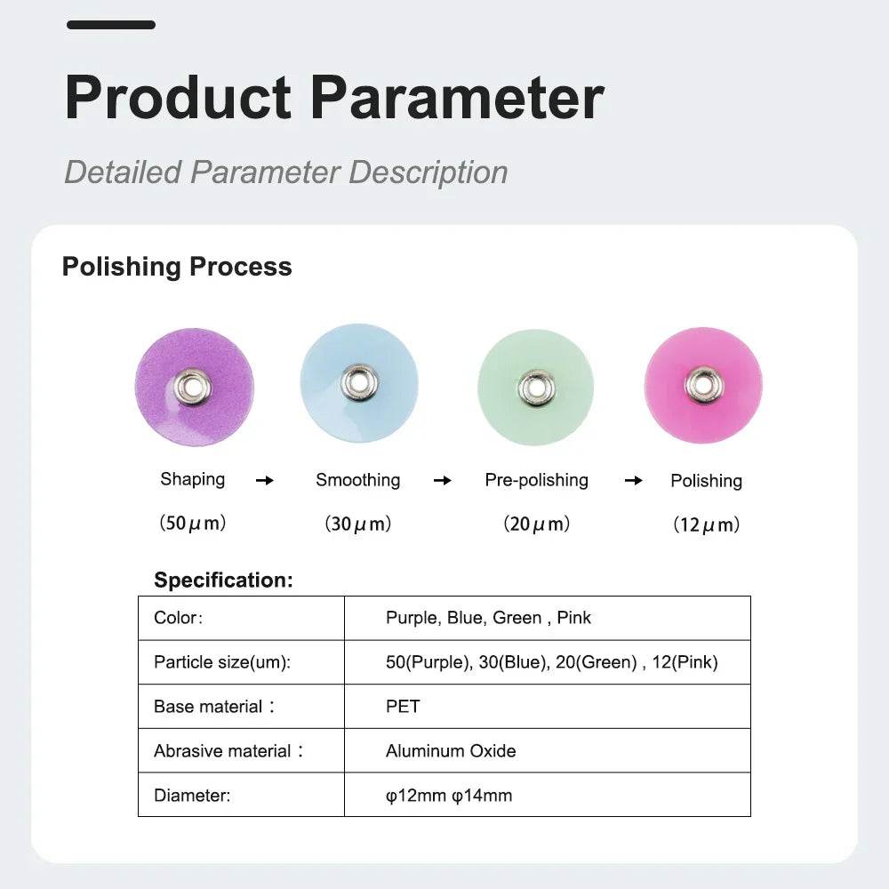 CYW800 Dental Polishing Discs - Denspay Dental - Universal Polishers & Abrasives