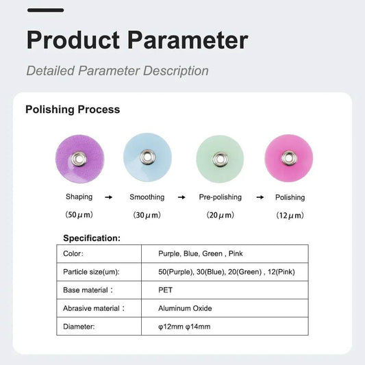 CYW800 Dental Polishing Discs - Denspay Dental - Universal Polishers & Abrasives