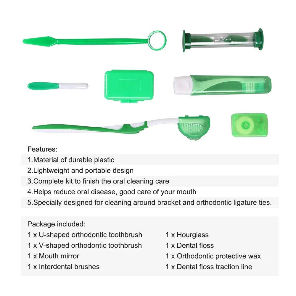 CYZ033 Dental Orthodontic Cleaning Kit