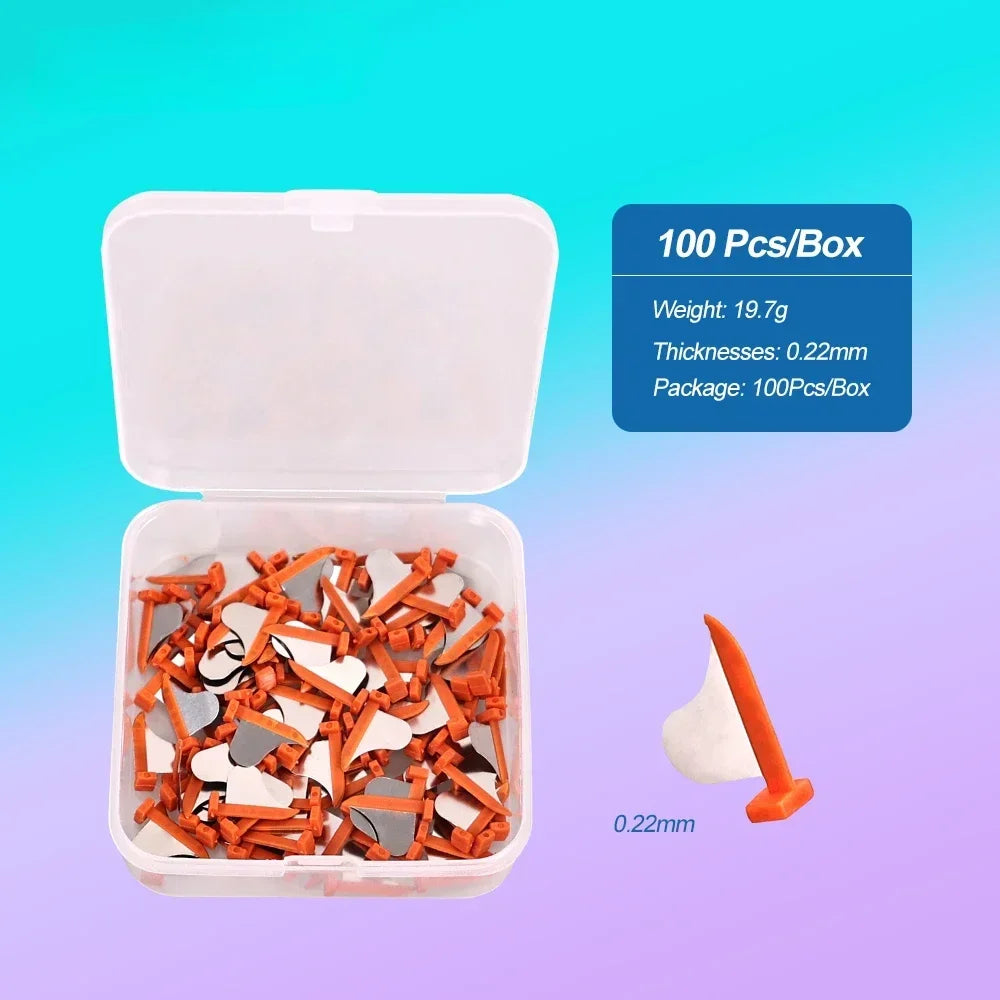 CYW844 100Pcs/Box Dental Wedge