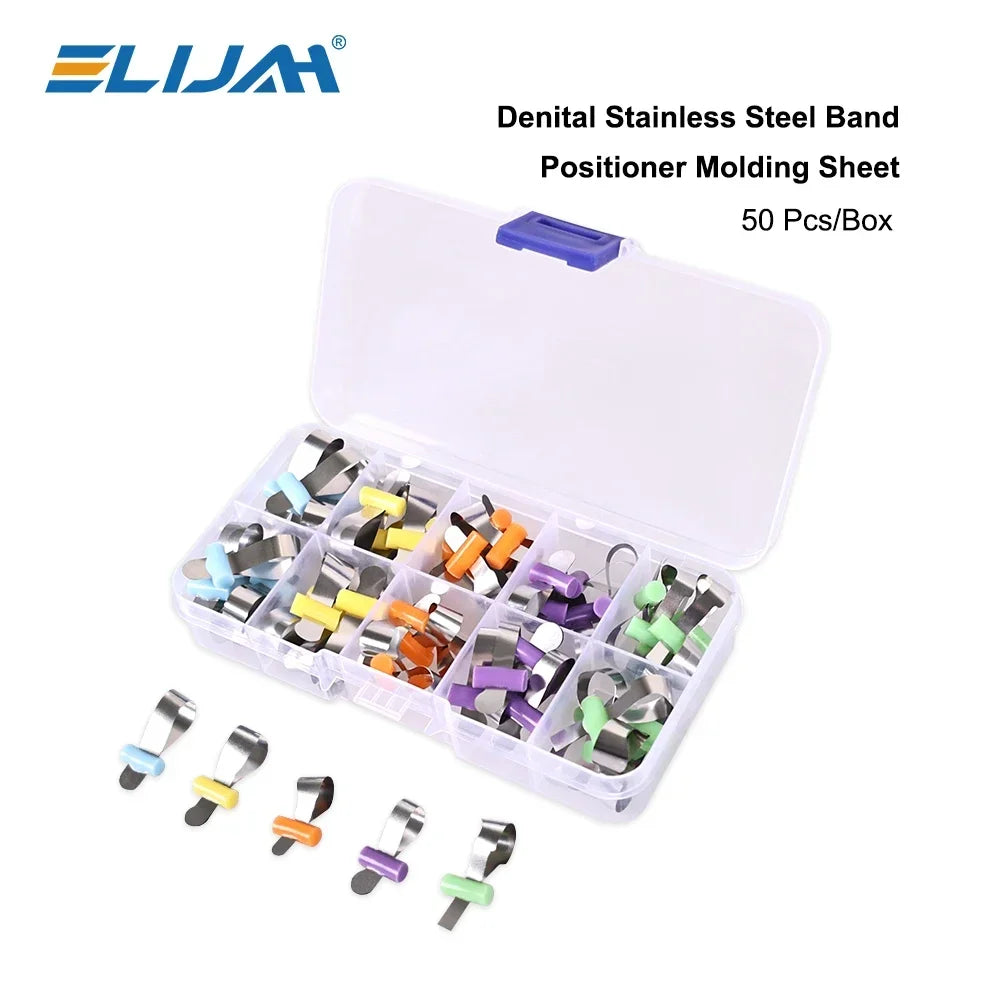 ELIJAH 50Pcs/Box Dental Molding Sheet Sectional