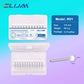 ELIJAH 12Pcs Dental Flame Cone Round White Stone Polisher