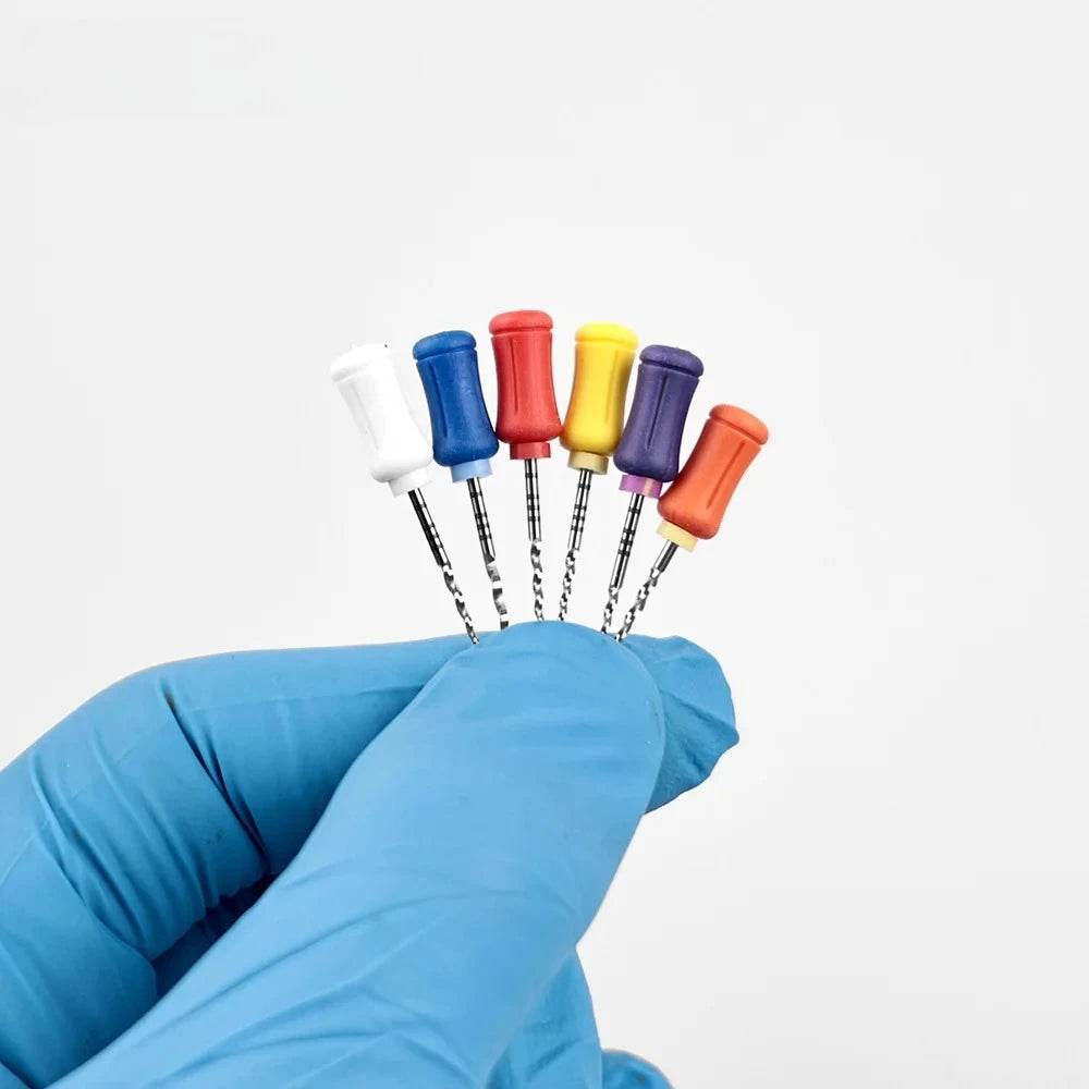 CYF214 Dental Hand Use Root Canal Treatment Pro-Taper Files - Denspay Dental - Self-Adjusting Handheld Files