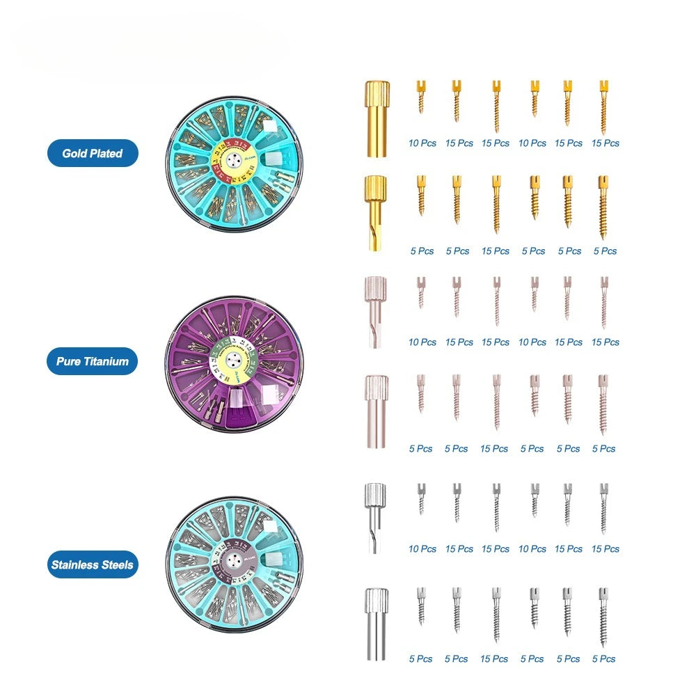 CYW838 Dental Screw Post - Denspay Dental - Fiber Post