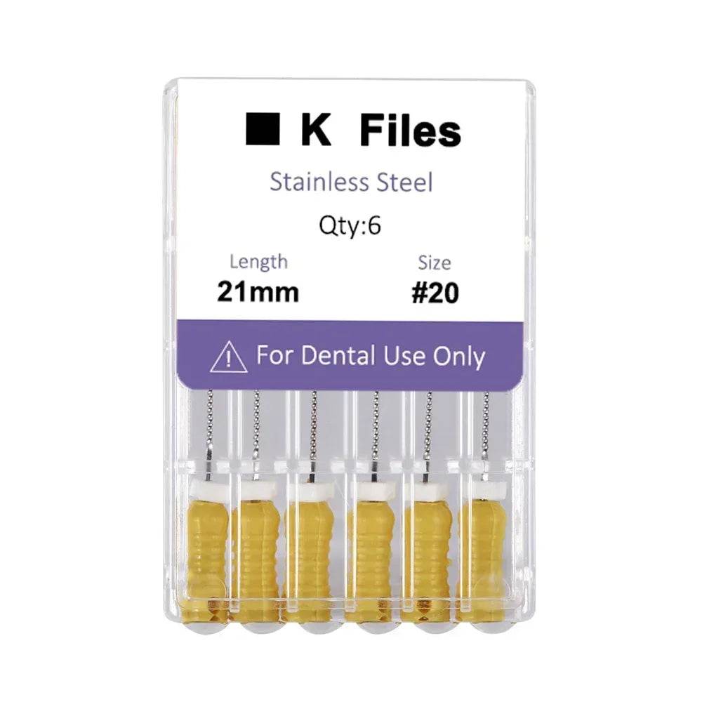 CYF217 Dental Hand Use K Files - Denspay Dental - K-Files
