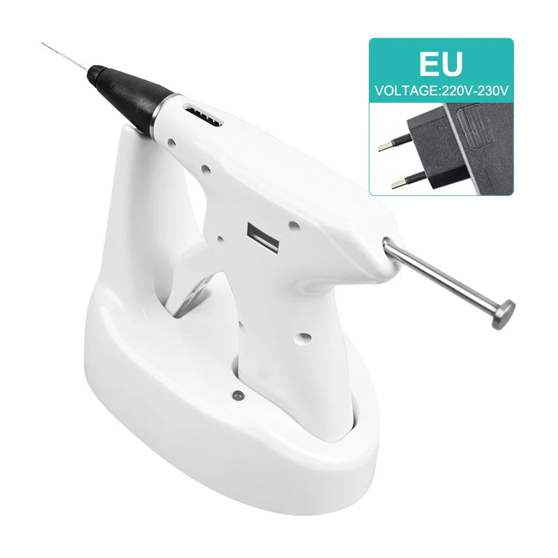 Dental Endo Obturation System Hot Melt Filling Gun Pen OLED LCD Display 4PCS Heating Tip Endodontic Dentistry Instrument