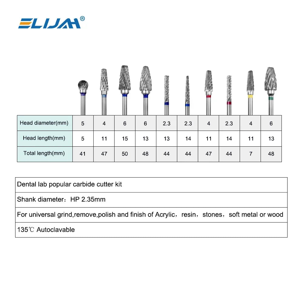 CYF266 Dental Tungsten Carbide Burs
