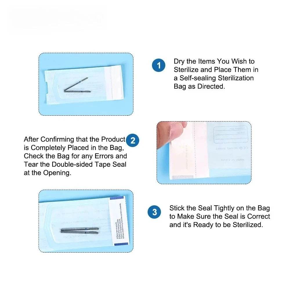 CYW855 Self Sealing Sterlization Pouch - Denspay Dental - Sterilization Pouches