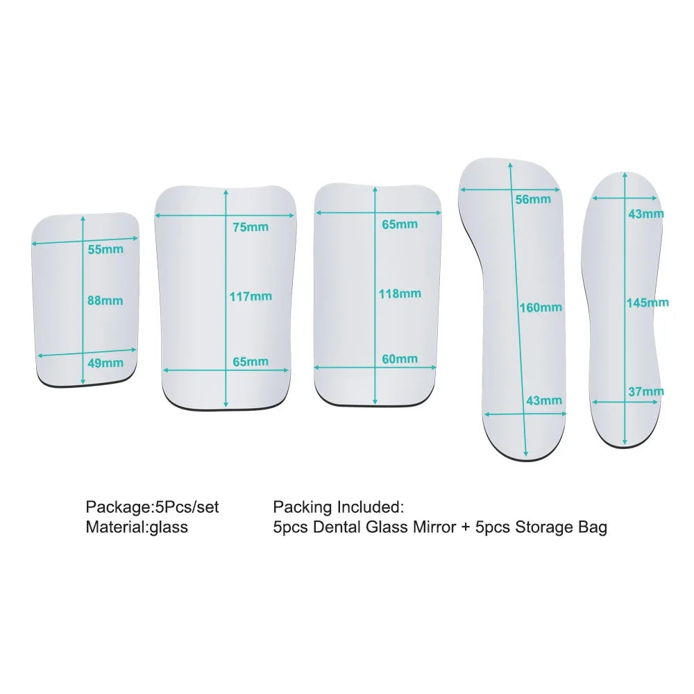 CYW777 Dental Double Sided Mirrors - Denspay Dental - Dental Mouth Mirror