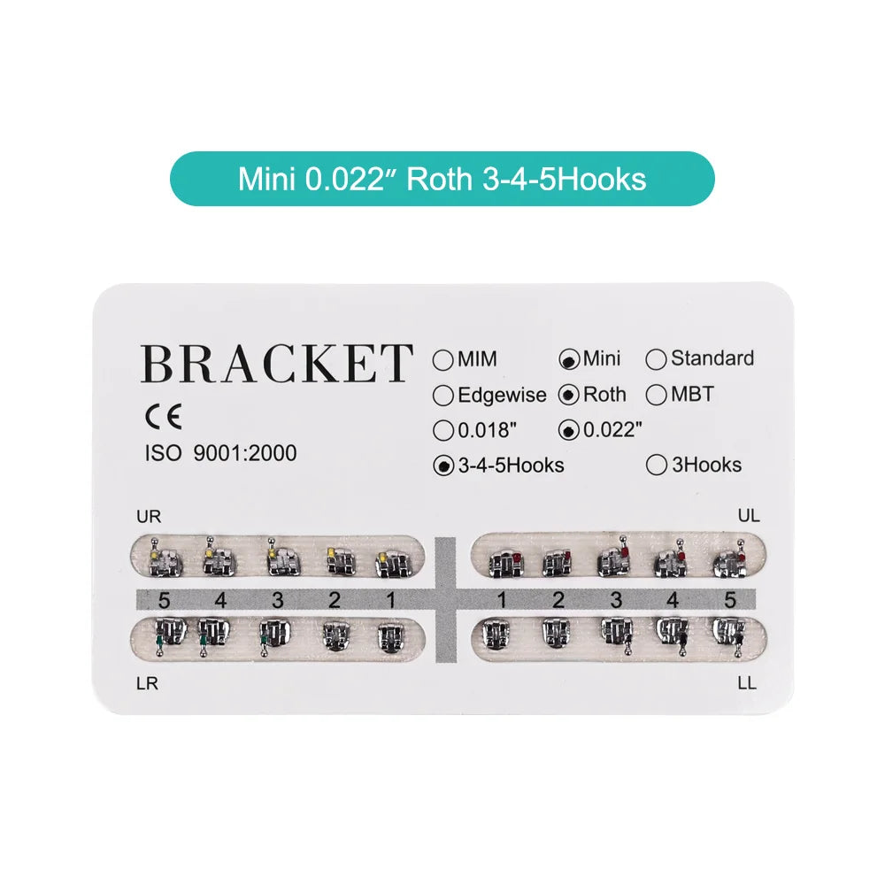 CYZ003 Dental Orthodontic Brackets - Denspay Dental - Brackets