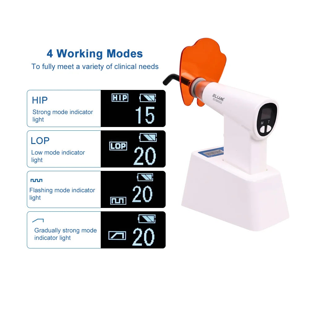 CYH046 Dental Wireless LED Curing Light 1600mw/cm² - Denspay Dental - Curing Light