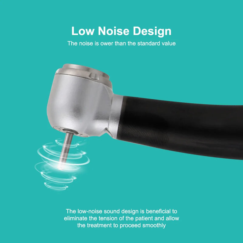 Dental Fiber Optic Handpiece Torque Head Air Turbine Ceramic Bearing Compatible With GK Connectors Dentistry Instrument Tools
