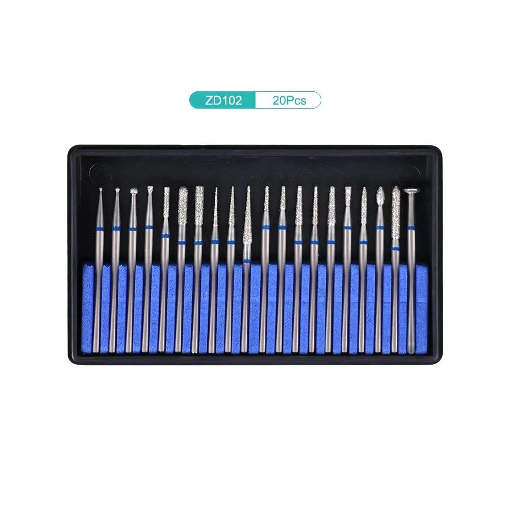 CYF326 Dental Diamond Drills Kit - Denspay Dental - Diamond Burs