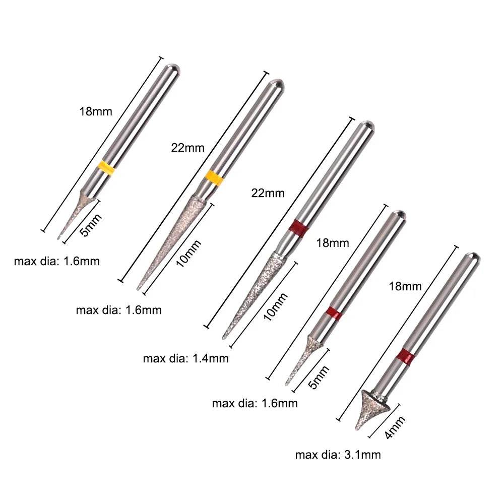 CYF280 Dental Interproximal Enamel Burs - Denspay Dental - Diamond Burs