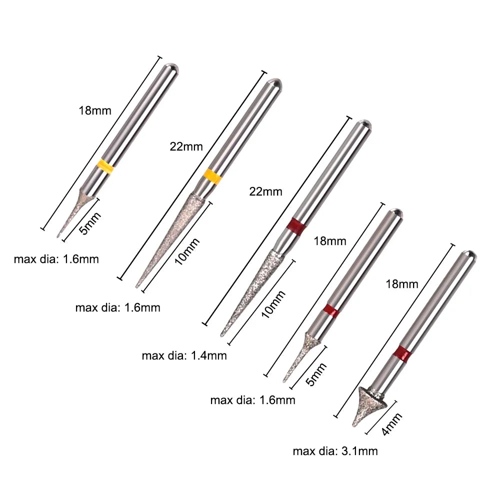 CYF280 Dental  Interproximal Enamel Burs