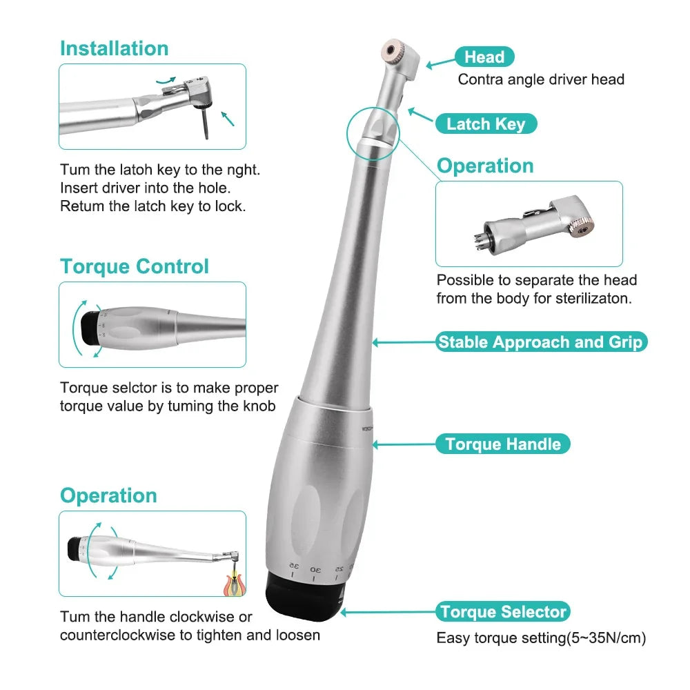 CYI010 Dental Implant Torque Wrench - Denspay Dental - Dental Implant Handpiece