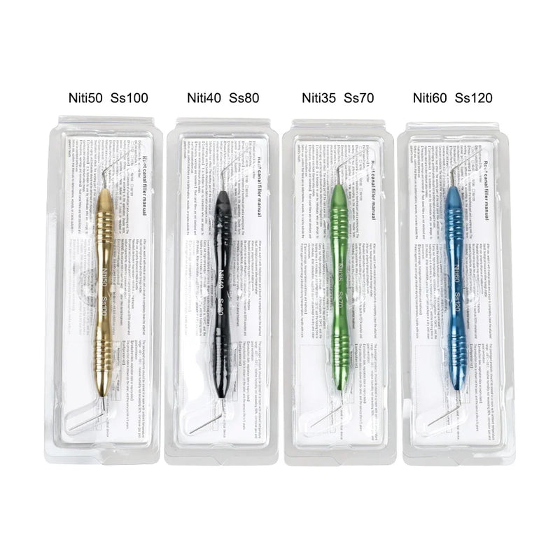 Dental Endodontic Hand Plugger Dental Gutta Percha Filler Oral Root Canal Filler Endo Hand Plugger Vertical Pressure Instrument