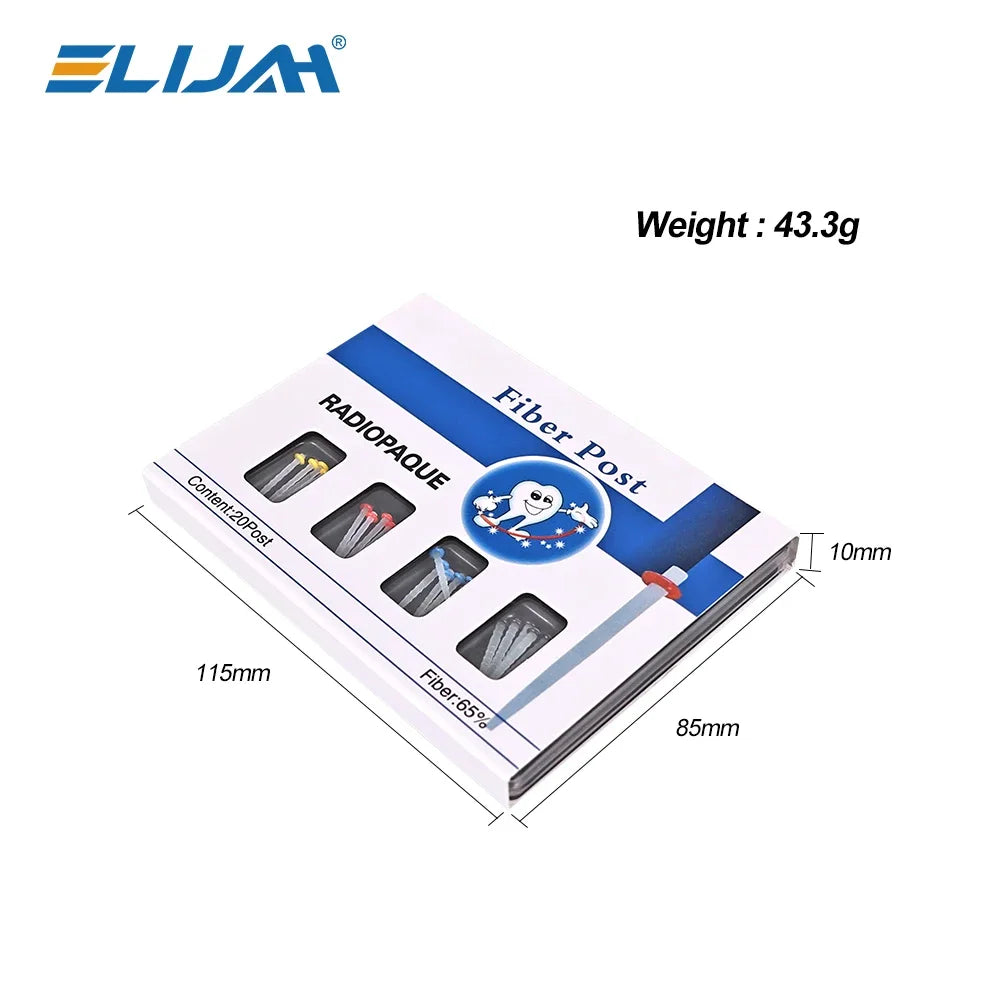 CYW851 20Pcs/Bag Dental Fiber Post - Denspay Dental - Fiber Post