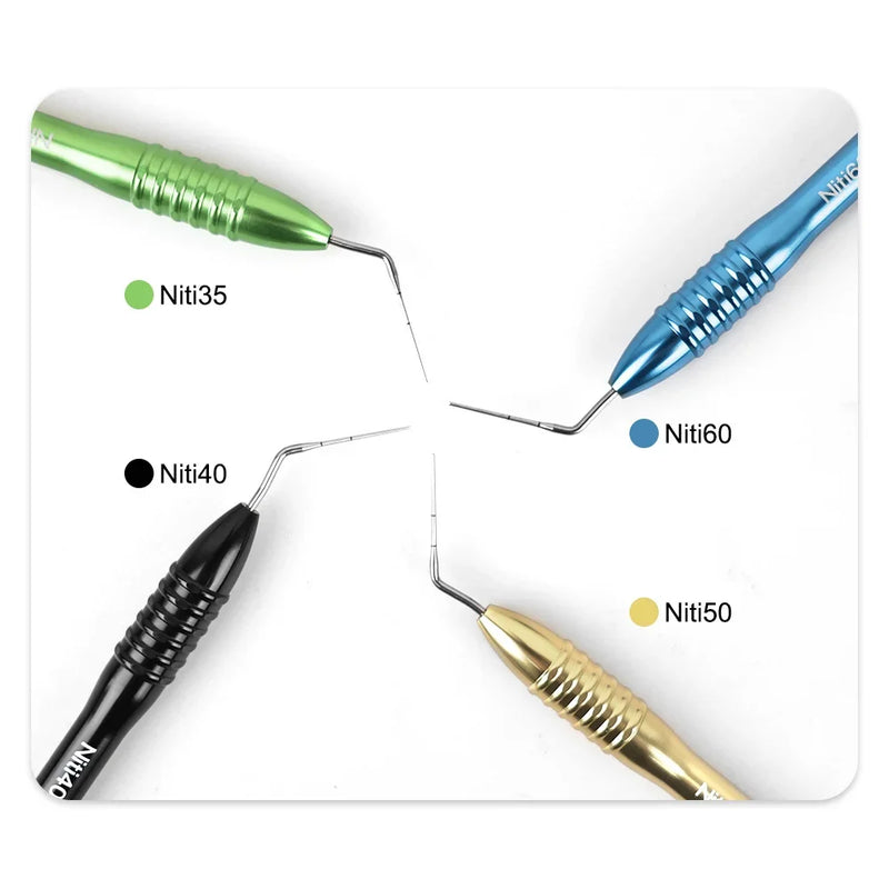 Dental Endodontic Hand Plugger Dental Gutta Percha Filler Oral Root Canal Filler Endo Hand Plugger Vertical Pressure Instrument