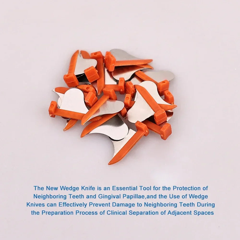 CYW844 100Pcs/Box Dental Wedge