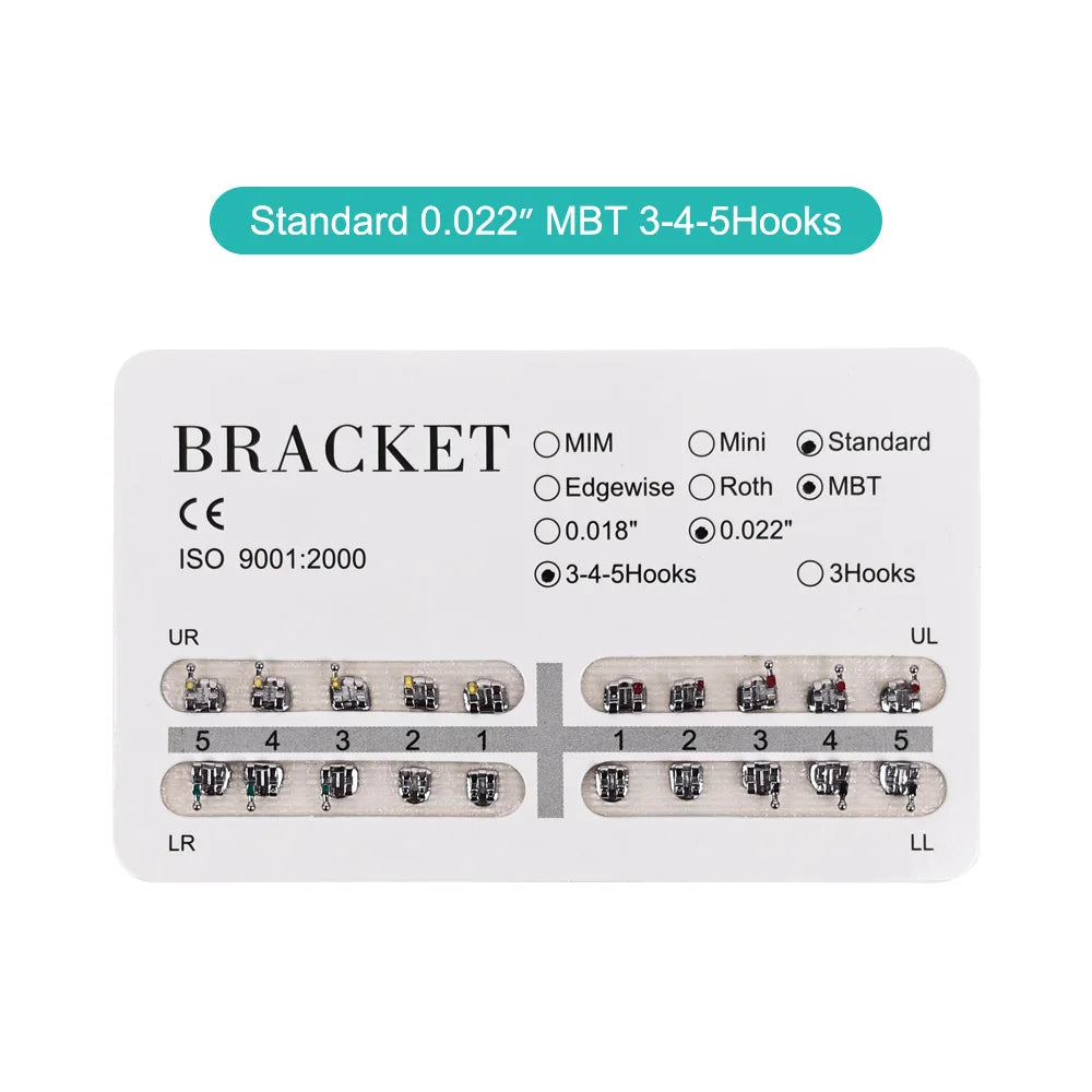 CYZ003 Dental Orthodontic Brackets - Denspay Dental - Brackets