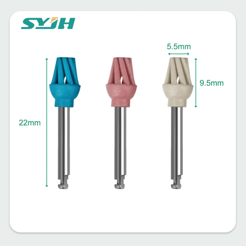 Dental Eagle Diamond Composite Rubber Polisher Dentistry Spiral Flex Brush Kit Coarse Medium Fine Polisher Dentist Materals