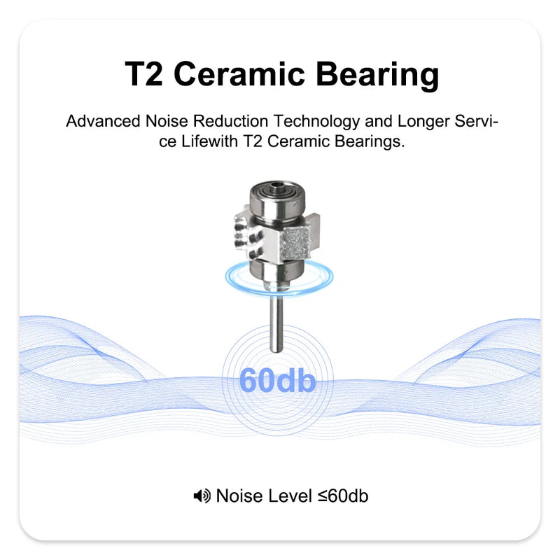 Colorful Push Button Dental High Speed Handpiece 2/4 Holes Standard Head Single Water Spray Air Turbine Dentistry Instrument