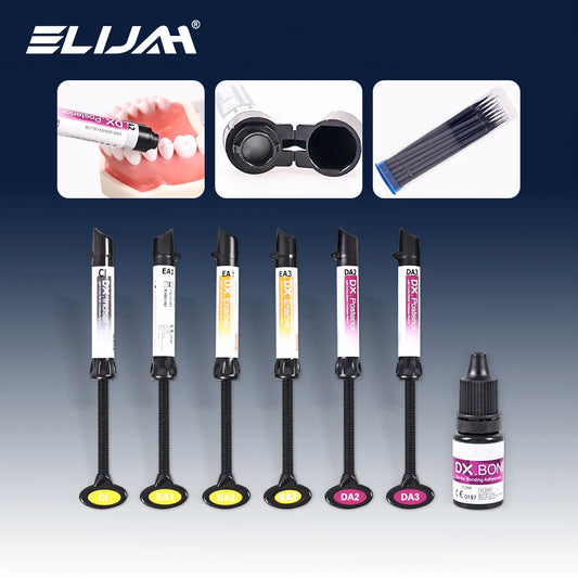 CYU115 Dentex Dental Nano Hybrid Light Cure Composite Kit