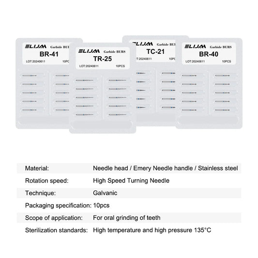 CYF253 Dental Diamond Burs Capsule Packaging