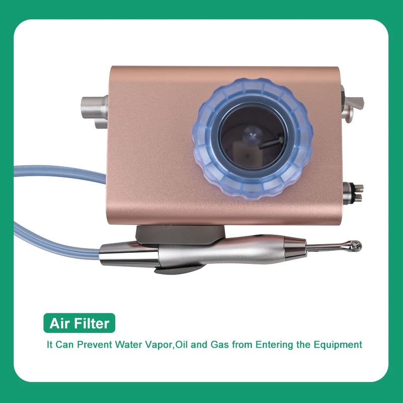 Dental Air Abrasion Sandblasting Scaler Dental Cleaning Sandblasting Scaler 2/4 Holes Polishing Unit Machine with Polisher Tools