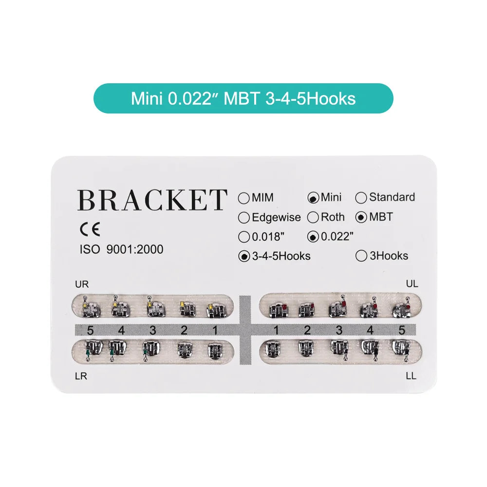 CYZ003 Dental Orthodontic Brackets - Denspay Dental - Brackets