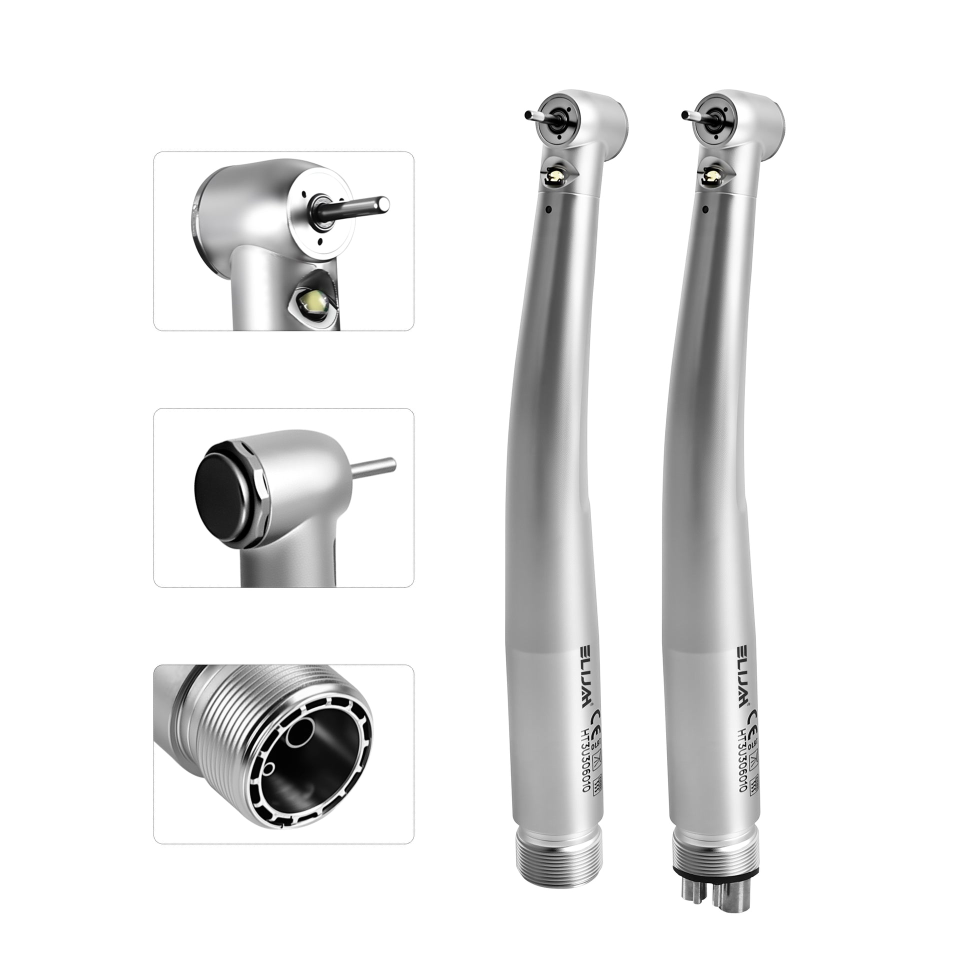 Siona T3 Style LED Dental Turbine Handpiece Three Water Spray