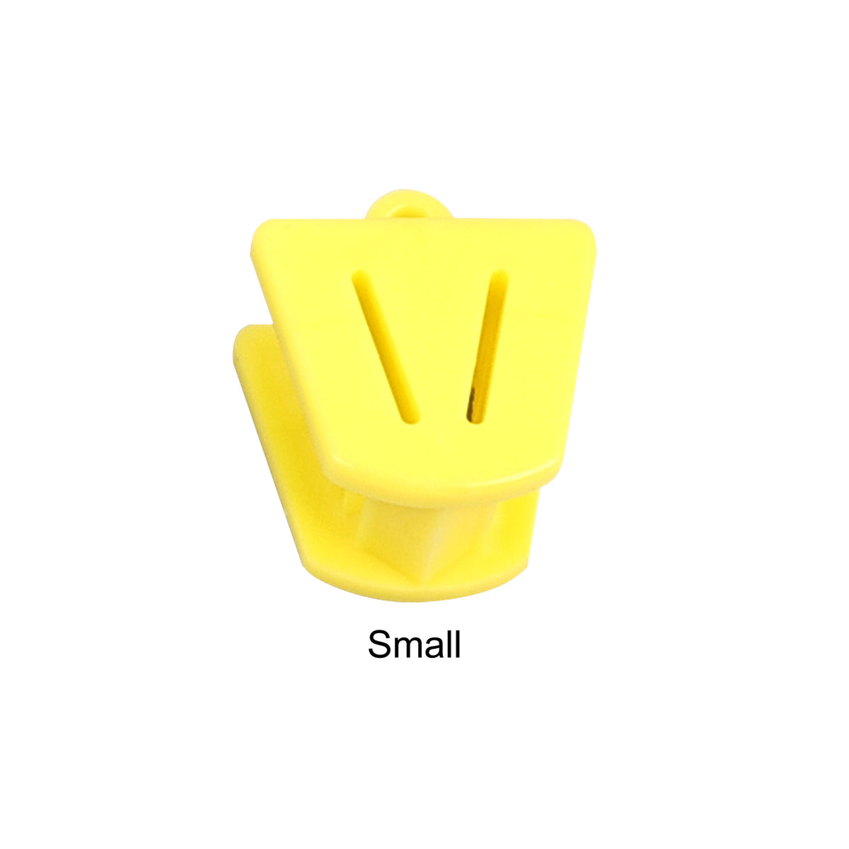 Yellow small size dental occlusal bite block
