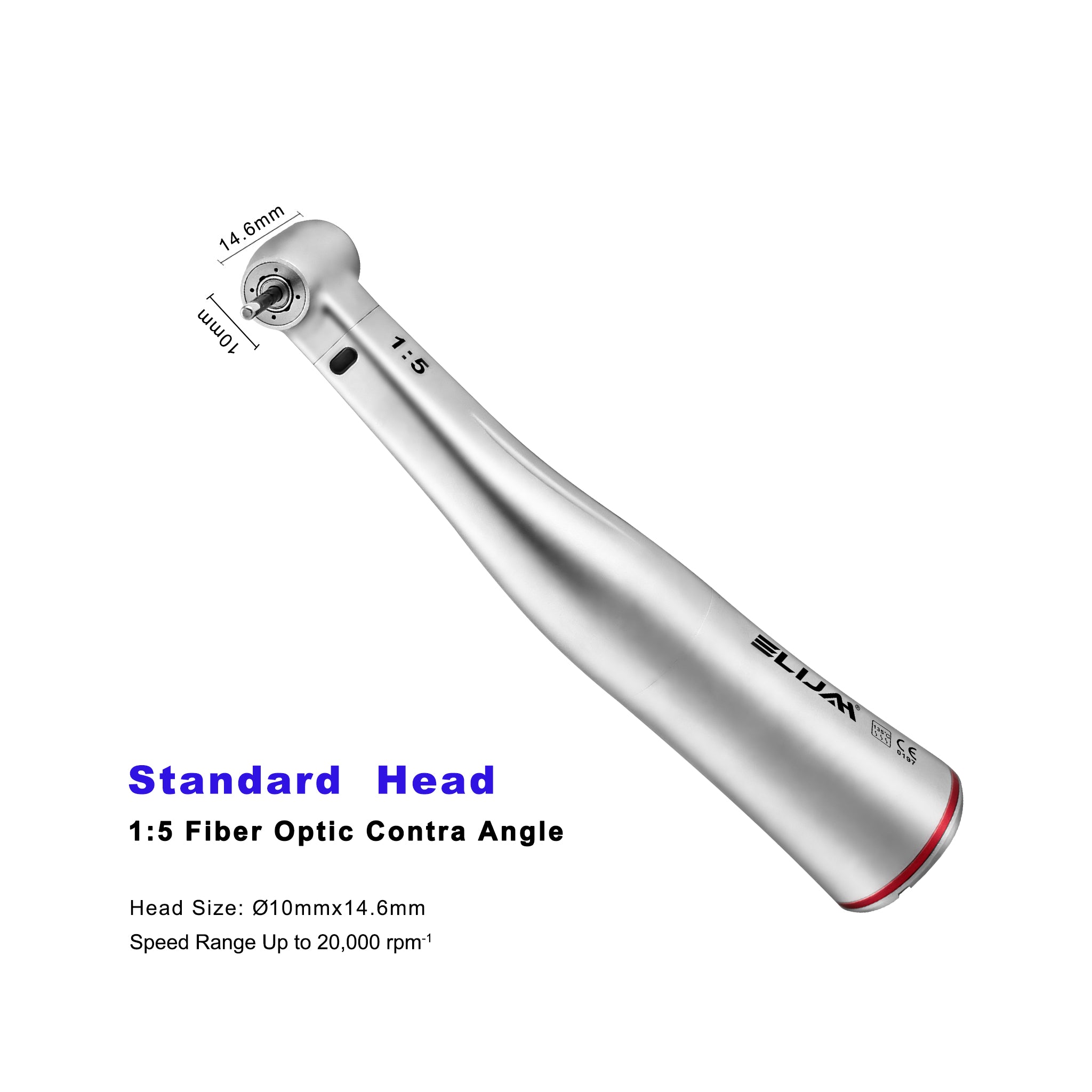 dental lab restoration use 1 5 fiber optic handpiece x95 style